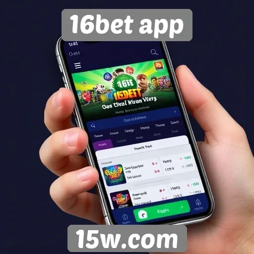 Avaliação da interface do 16bet app